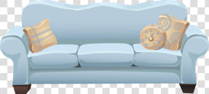 Sofa Clipart Png   Couch Clipart  Transparent Png