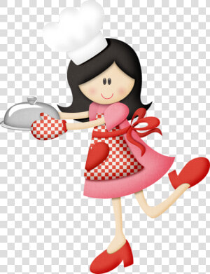 Woman Cooking Clipart   Imagen De Cocinera Animada  HD Png Download