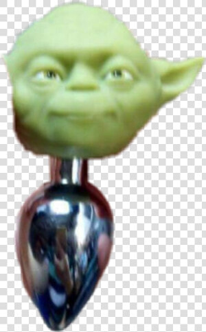 Transparent Yoda Head Png   Cursed Yoda Memes  Png Download