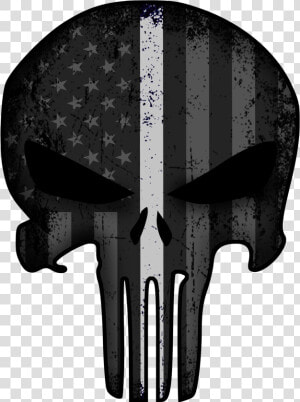 Transparent Punisher Logo Png   Thin Gold Line Punisher  Png Download