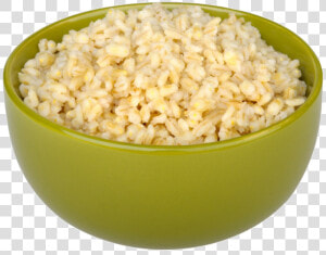 Brown Rice Png Image Background   Bowl Of Brown Rice Png  Transparent Png