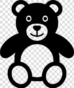 Teddy Bear   Clip Art Black Teddy Bear  HD Png Download