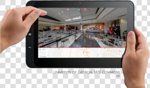 Interactive 360web Is The Next Evolution Of Content   Hand Holding Tablet Png  Transparent Png