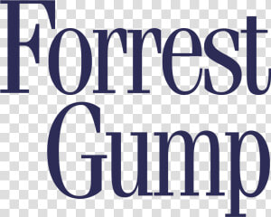 Forrest Gump Logo Png  Transparent Png