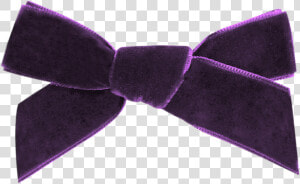 Image Of Royal Purple French Velvet Petit Bow Clip   Satin  HD Png Download