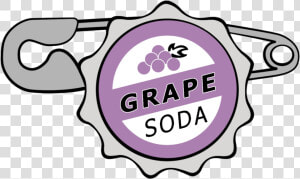 Transparent Soda Clipart   Grape Soda Pin Cartoon  HD Png Download