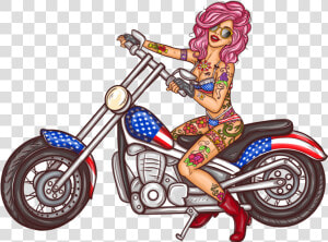 Pop Art Biker Girl Png Image Free Download Searchpng   Transparent Pop Art Girls  Png Download