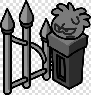 Image Graveyard Icon Png   Graveyard Gates Cartoon  Transparent Png