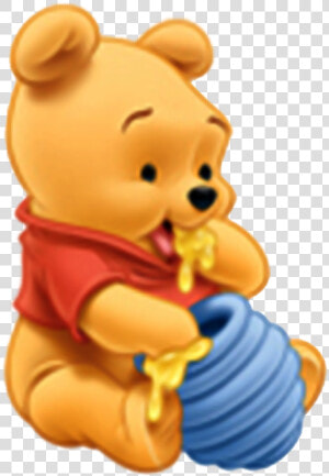 Winnie The Pooh Download Png   Baby Winnie The Pooh Cartoon  Transparent Png