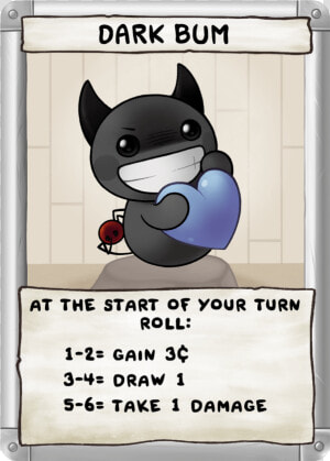 Binding Of Isaac Four Souls Loot Card  HD Png Download