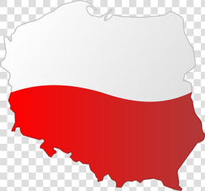 Country  Europa  Europe  Map  Poland   Poland Map Clipart  HD Png Download