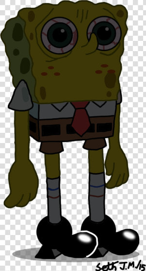 Spongebob Bootleg Creepypasta S   Creepypasta Squidward  HD Png Download