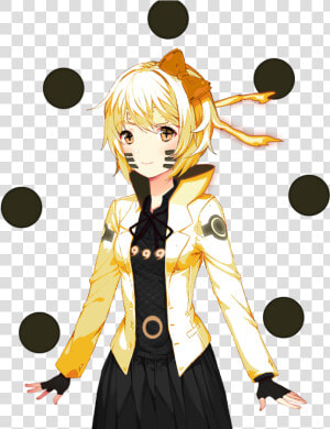 Fun Sayori Mode Ddlc Funfun   Naruto Six Paths Girl  HD Png Download