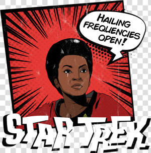 Transparent Uhura Png   Poster  Png Download