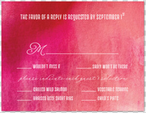 Chick Elegance Invitation Rsvp data caption   Brochure  HD Png Download