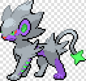 Shiny Luxray Sprite  HD Png Download