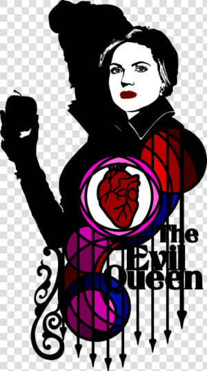 Shadows Of Evil Png   Evil Queen Teepublic Sticker  Transparent Png