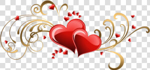 Transparent Corner Clipart   Heart Corner Border Png  Png Download