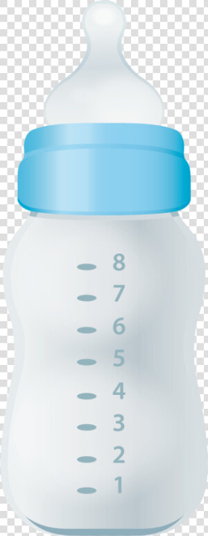 Baby Bottles Milk Plastic Bottle   Plastic Bottle  HD Png Download