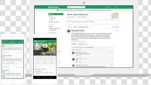 Nextdoor Neighborhood Website  HD Png Download