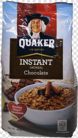 Quaker Instant Oatmeal Chocolate  HD Png Download