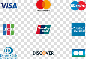 Download Visa Mastercard Unionpay American Express   Visa Mastercard American Express Diners Club  HD Png Download