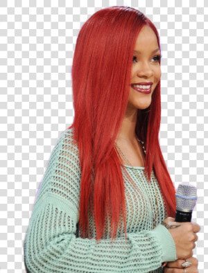 Rihanna Png By Vs Angel d5y909q   Rihanna Red Hair Png  Transparent Png