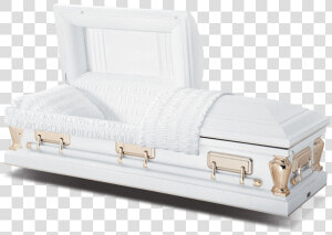 Ammen Family Virgo White Casket   Virgo Casket  HD Png Download