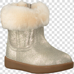 Gold Ugg Fur Boots Jorie Ii Metallic   Snow Boot  HD Png Download