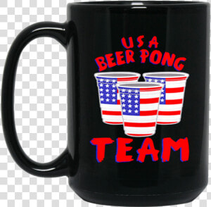 America Beer Mug Usa Beer Pong Team Coffee Mug Tea   Mug  HD Png Download