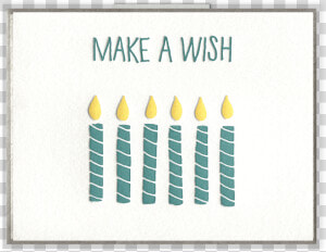 Make A Wish Letterpress Greeting Card   First Day Of Ramadan  HD Png Download