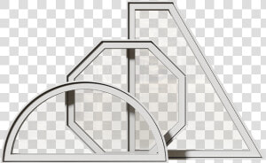 A Set Of Fixed And Shaped Windows By Northern Comfort   Daylighting  HD Png Download