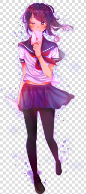 Yandere chan Psst It’s Transparent  or At Least It   Imagenes Tumblr De Yanderes  HD Png Download