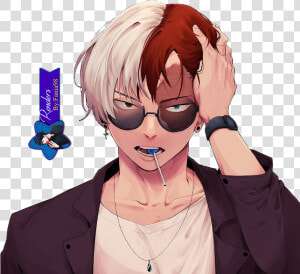 Transparent Todoroki Shouto Png   Bnha Todoroki Hot Art  Png Download