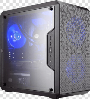 Intel H370 Mini tower Pc   Cooler Master Masterbox Q300l  HD Png Download