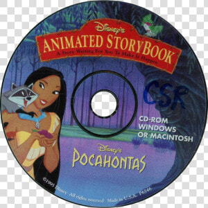 Pocahontas Animated Storybook Cd Rom 1995  HD Png Download