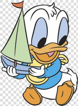 Free Png Download Baby And Donald Duck Playing Png   Baby Donald Duck Clip Art  Transparent Png