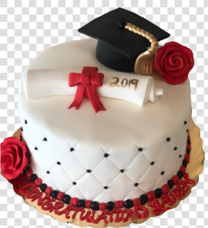 Rose Grad   Birthday Cake  HD Png Download