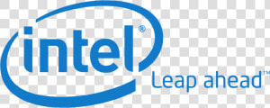 Intel Png Clipart   Intel Leap Ahead Logo  Transparent Png