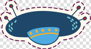 Unidentified Flying Object Flying Saucer  HD Png Download