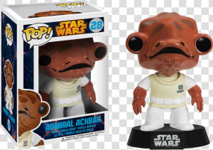 Star Wars Pop   Funko Pop Star Wars Admiral Ackbar  HD Png Download