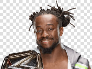 If Kofi Wins At Wrestlemania Will It Be Short Term   Wwe Kofi Kingston Tag Team Champion  HD Png Download