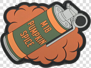 Pumpkin Spice M18 Smoke Grenade   Pumpkin Spice Smoke Grenade  HD Png Download