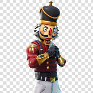 Transparent Nutcracker Clipart Black And White   Fortnite Crackshot Png  Png Download