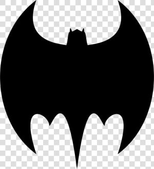 The Updated Logo From The 60s Comic Run Resembles A   Original Batman Logo  HD Png Download