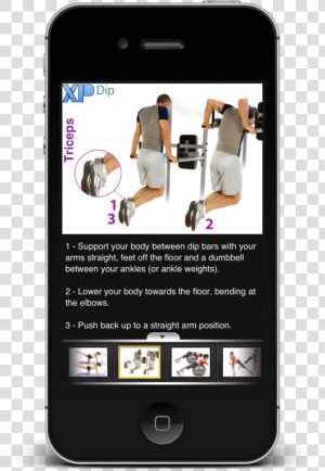 Xp Online Personal Training Dip   Iphone  HD Png Download