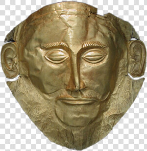 Masque D Agamemnon   Kultura Minojska I Mykeńska  HD Png Download