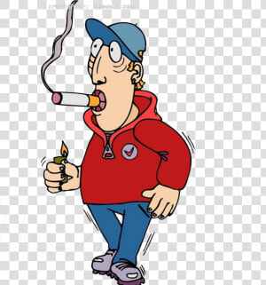 Smoking Cessation Man   Man Smoking Clipart Png  Transparent Png