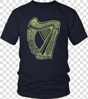 Celtic Harp   Larry Bernandez T Shirt  HD Png Download