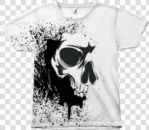 Abstract Skull T shirt   Abstract Skull  HD Png Download